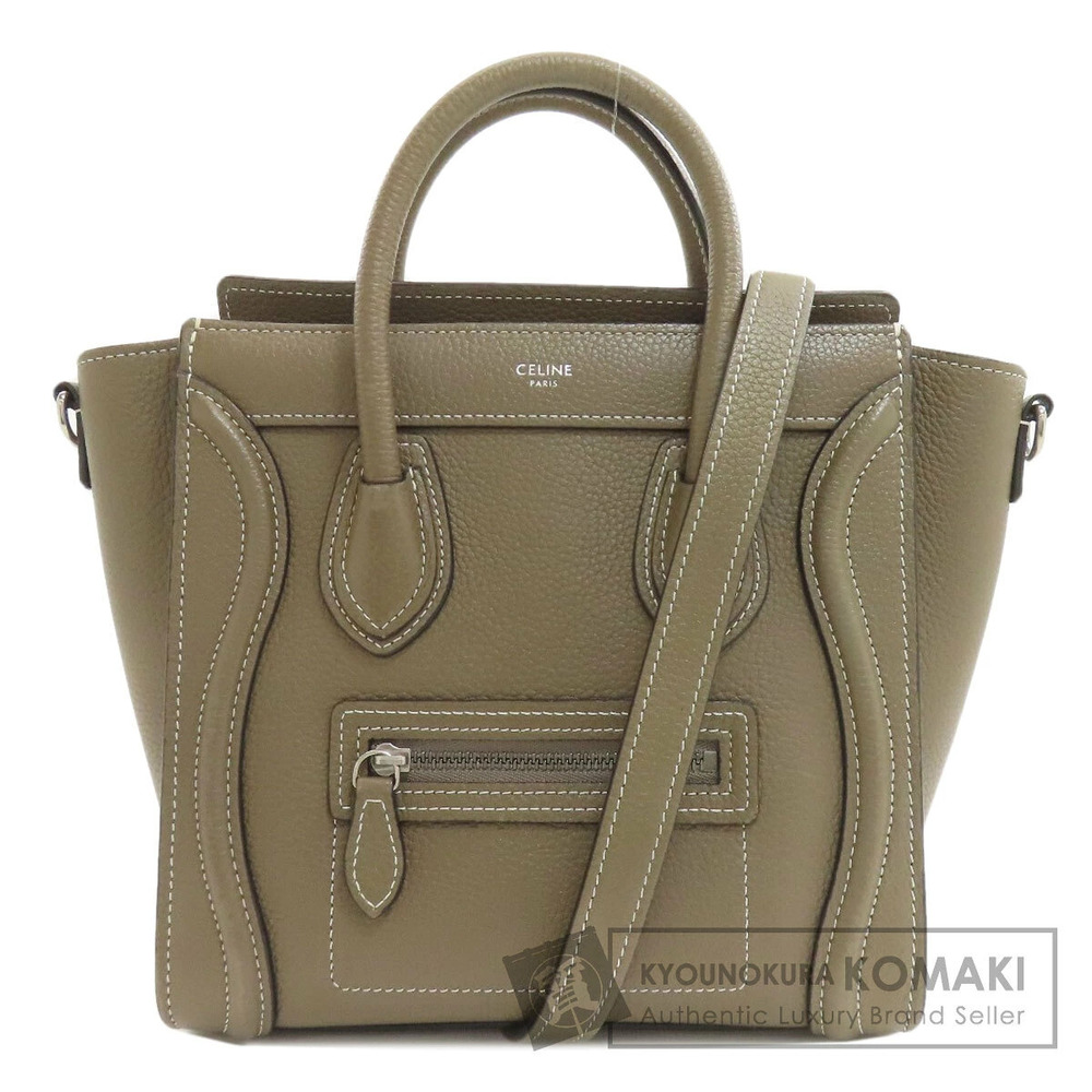 Celine Luggage Tote Handbag Calfskin